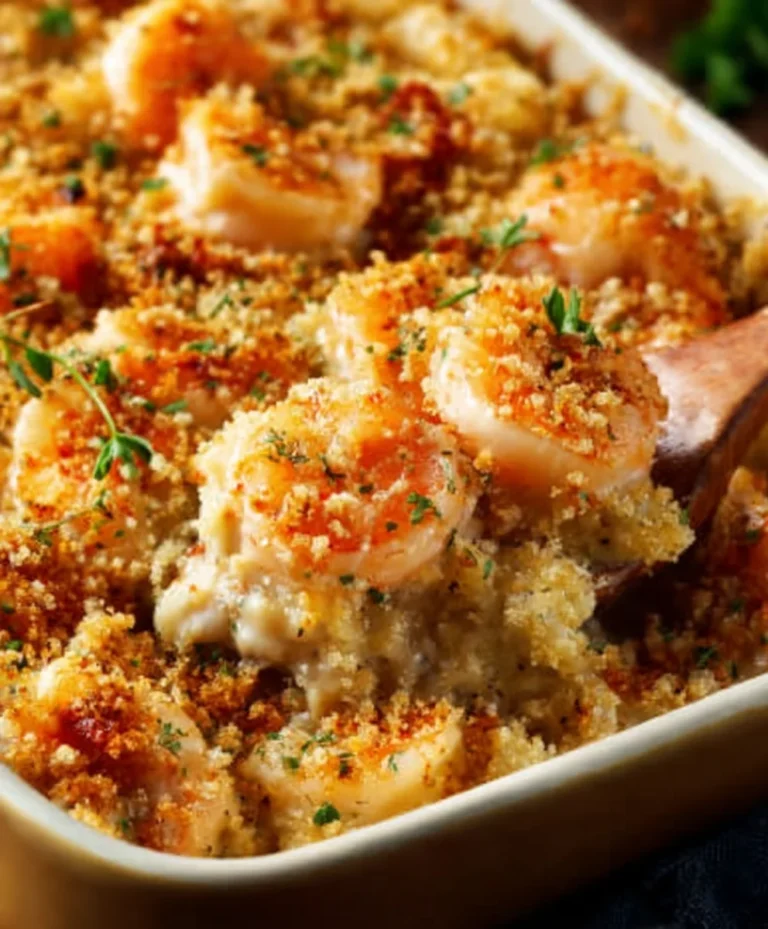 Easy Shrimp Casserole Recipe – Creamy Delicious Dinner