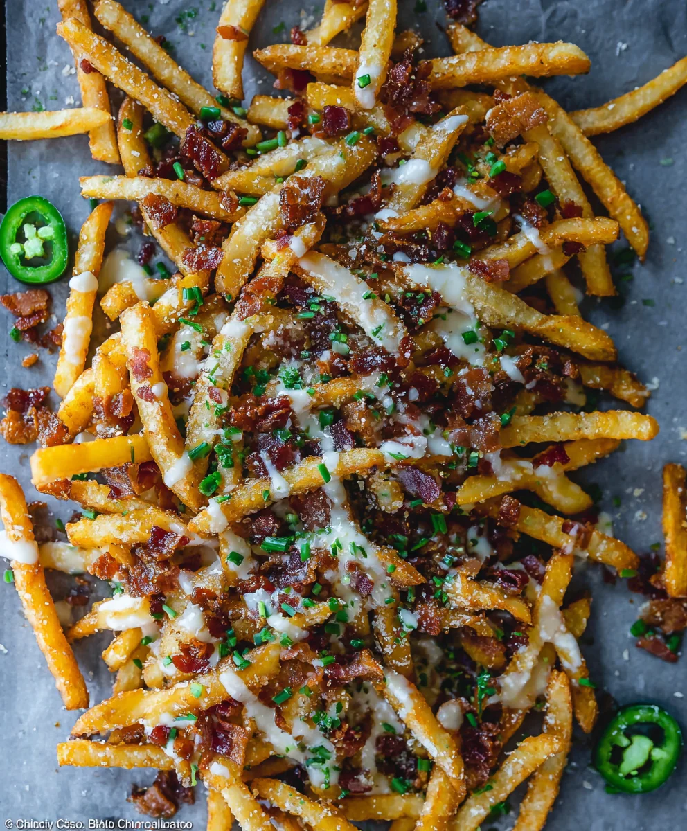 Ultimate Loaded Fries Recipe-Beefy & Delicious