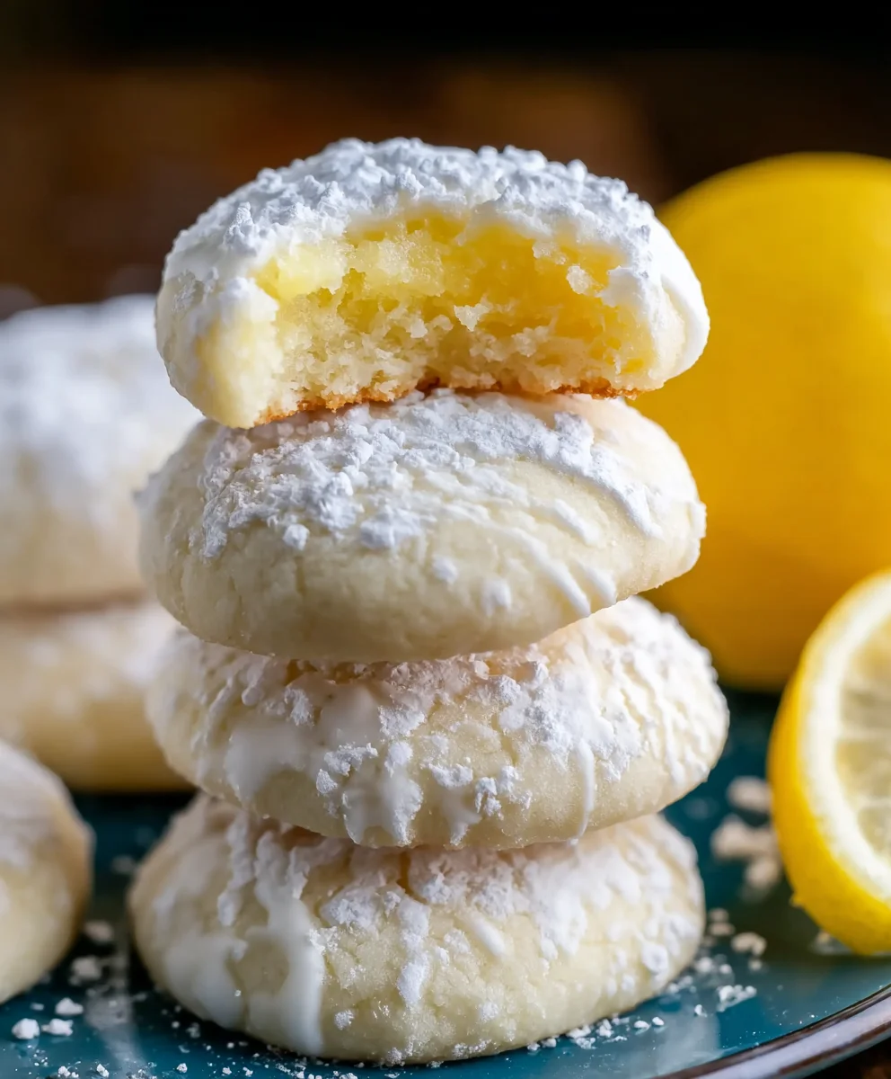 Easy Lemon Meltaway Cookies-Delightful Treat