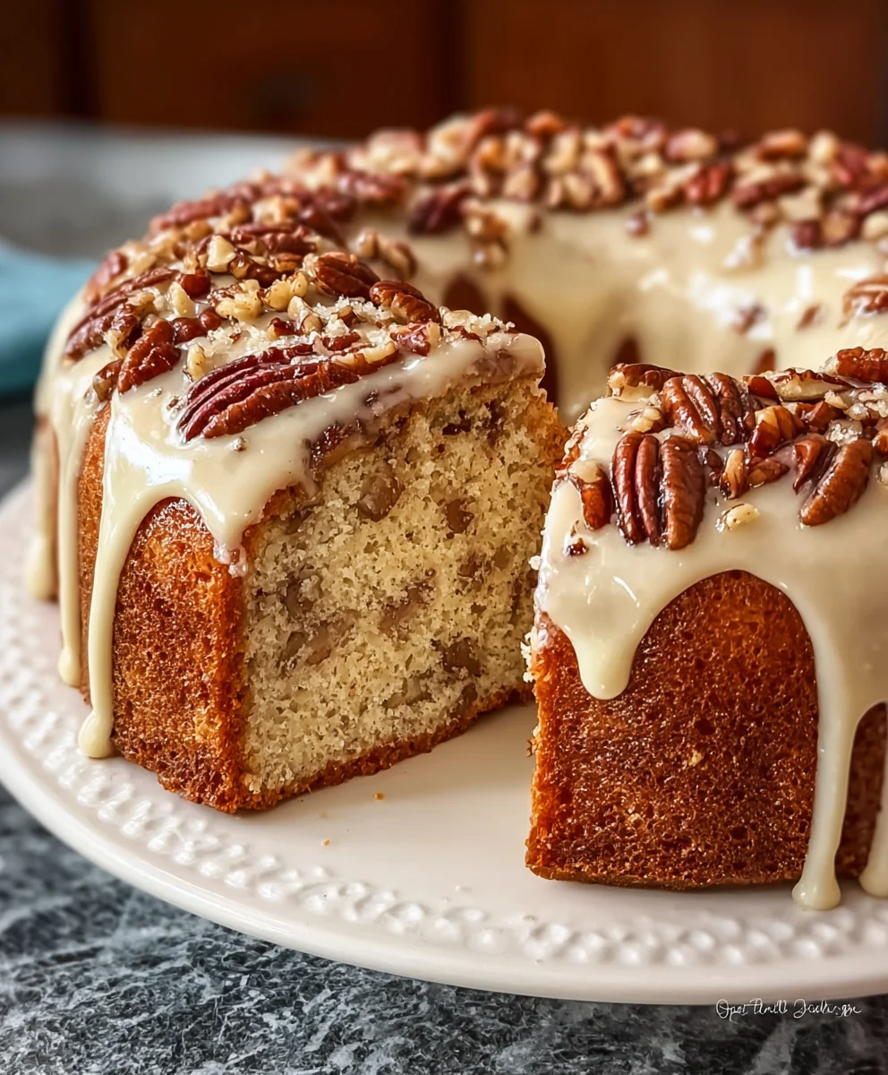 Easy Butter Pecan Cake Recipe - Simply Delicious
