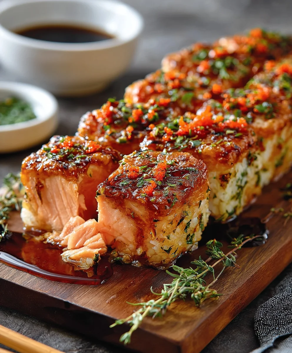Spicy Salmon Sushi Bake-Easy Delicious Recipe