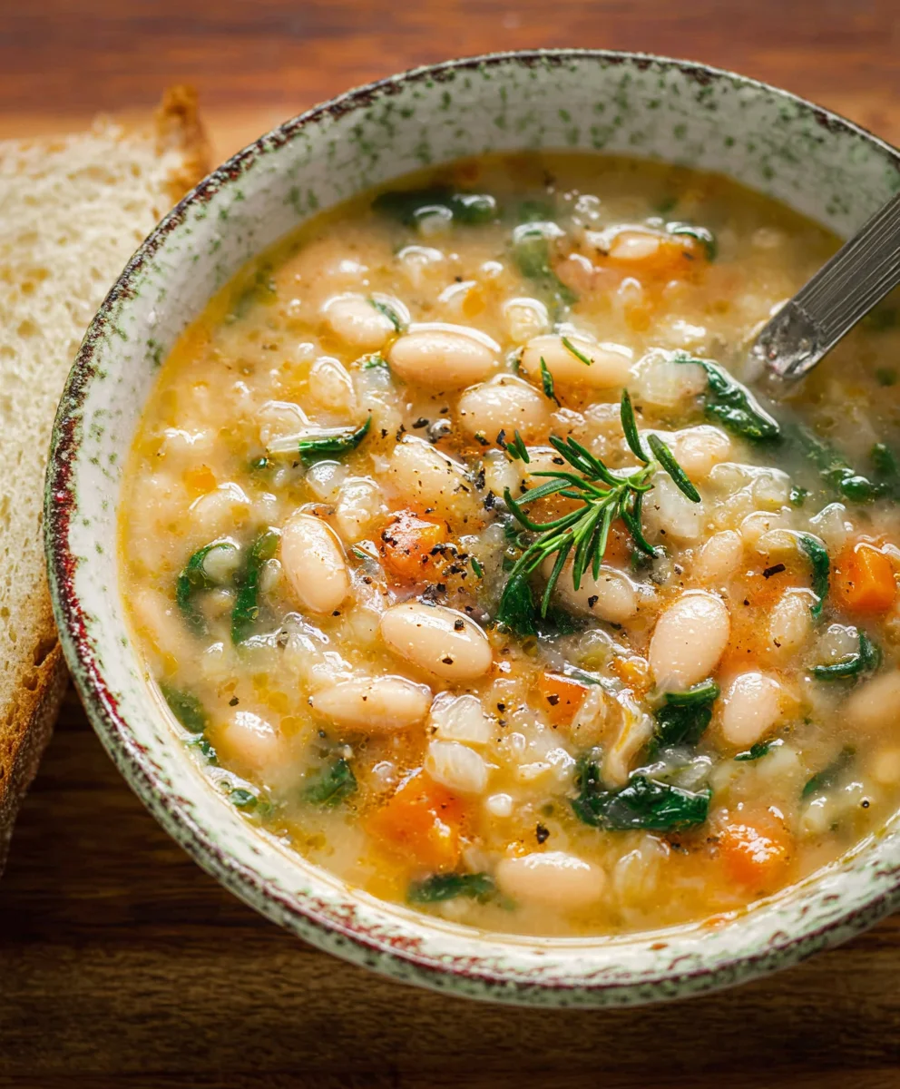 The Best White Bean Soup - Hearty & Flavorful