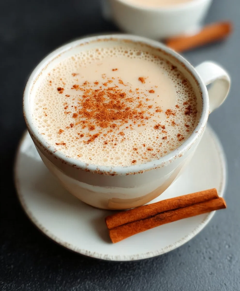 Homemade Vanilla Cinnamon Milk Tea - Cozy Wellness