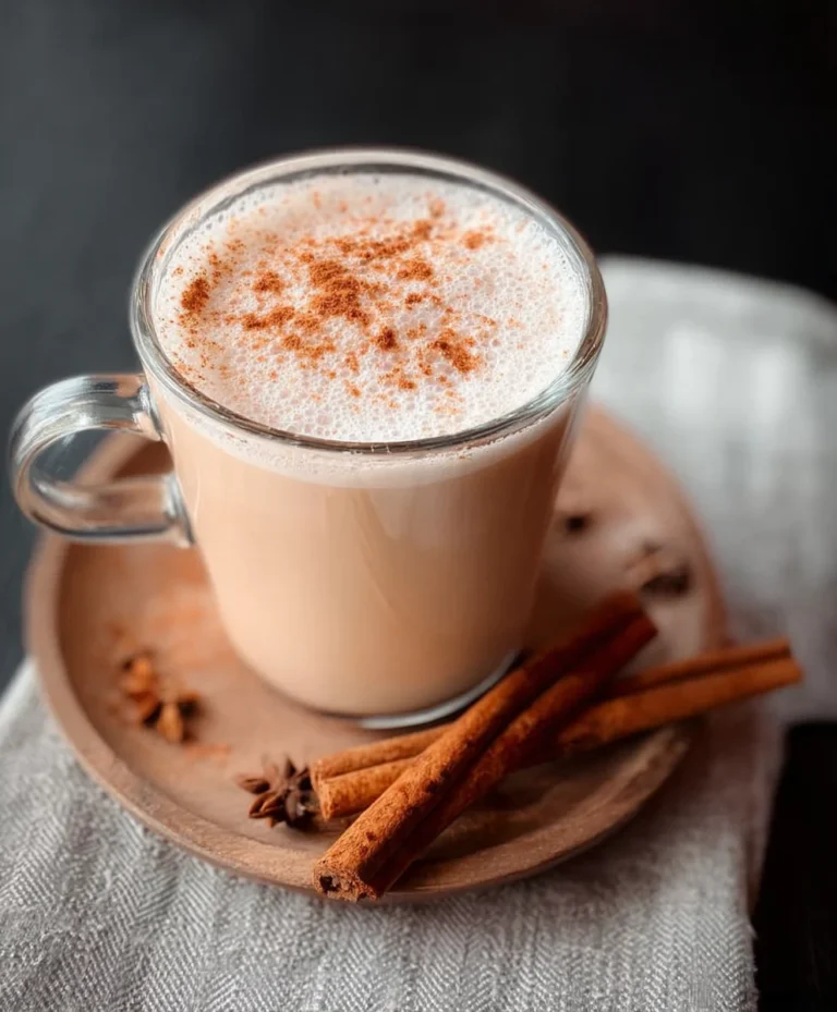 Homemade Vanilla Cinnamon Milk Tea-Wellness Drink
