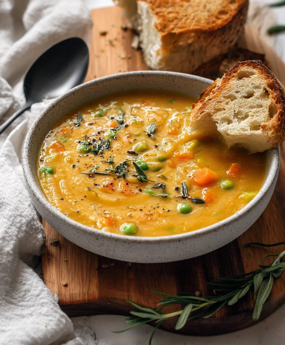 Easy One-Pot Creamy Vegetable Soup Recipe