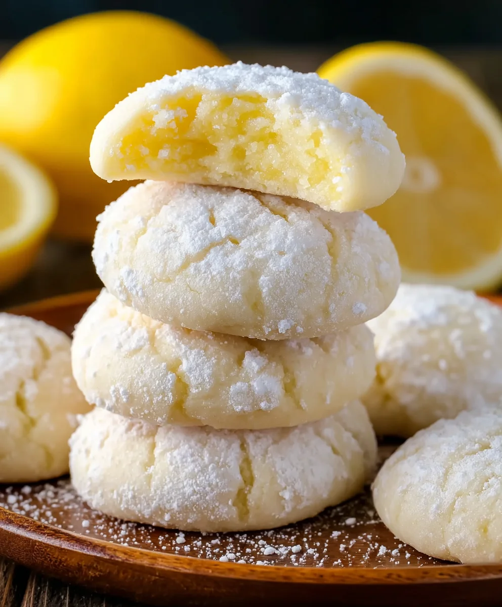 Easy Lemon Meltaway Cookies-Delightful Treat
