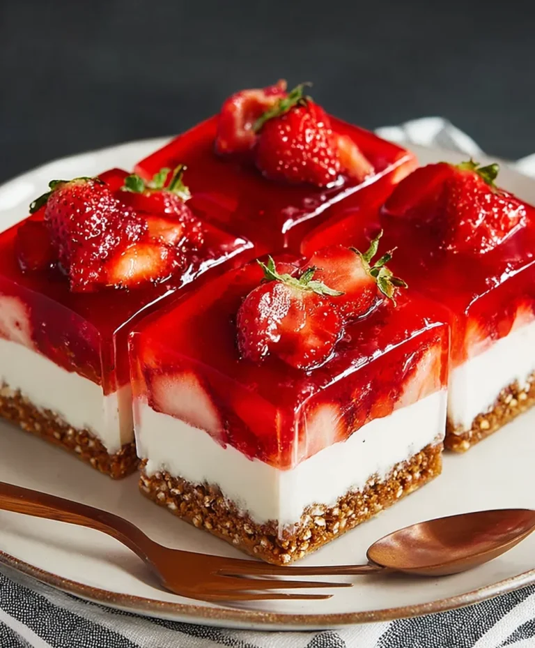 Strawberry Pretzel Salad-Sweet Salty Dessert Bliss