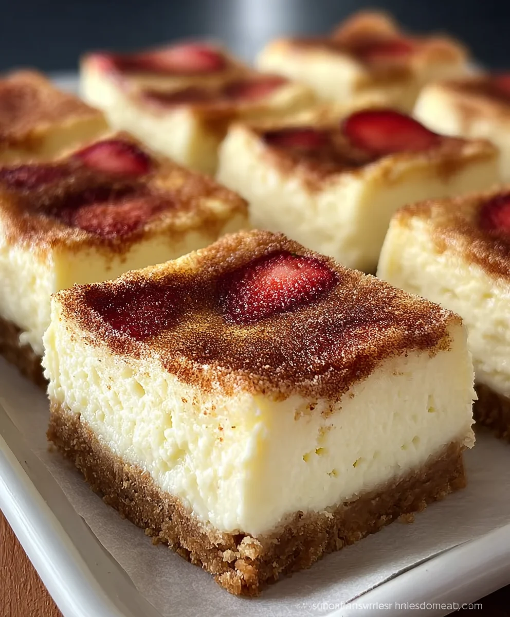 Easy Cheesecake Bars-Decadent & Delicious Treat