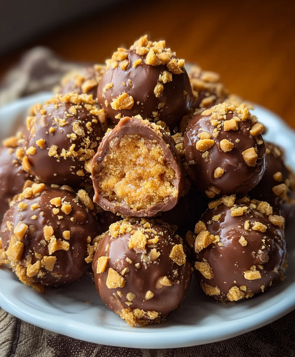 Butterfinger Balls - Easy No-Bake Sweet Treat