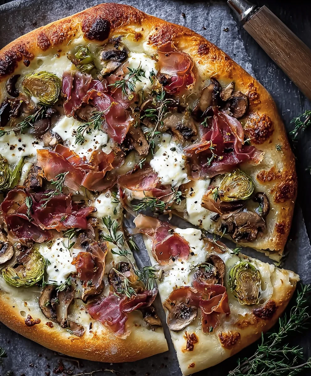 Autumn Pizza-Savory Beef And Fall Flavors