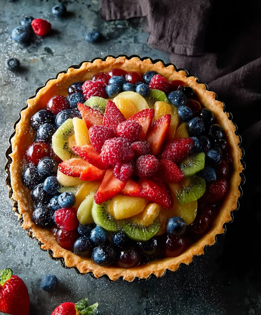Fresh Fruit Tart Recipe - Easy & Delicious Dessert