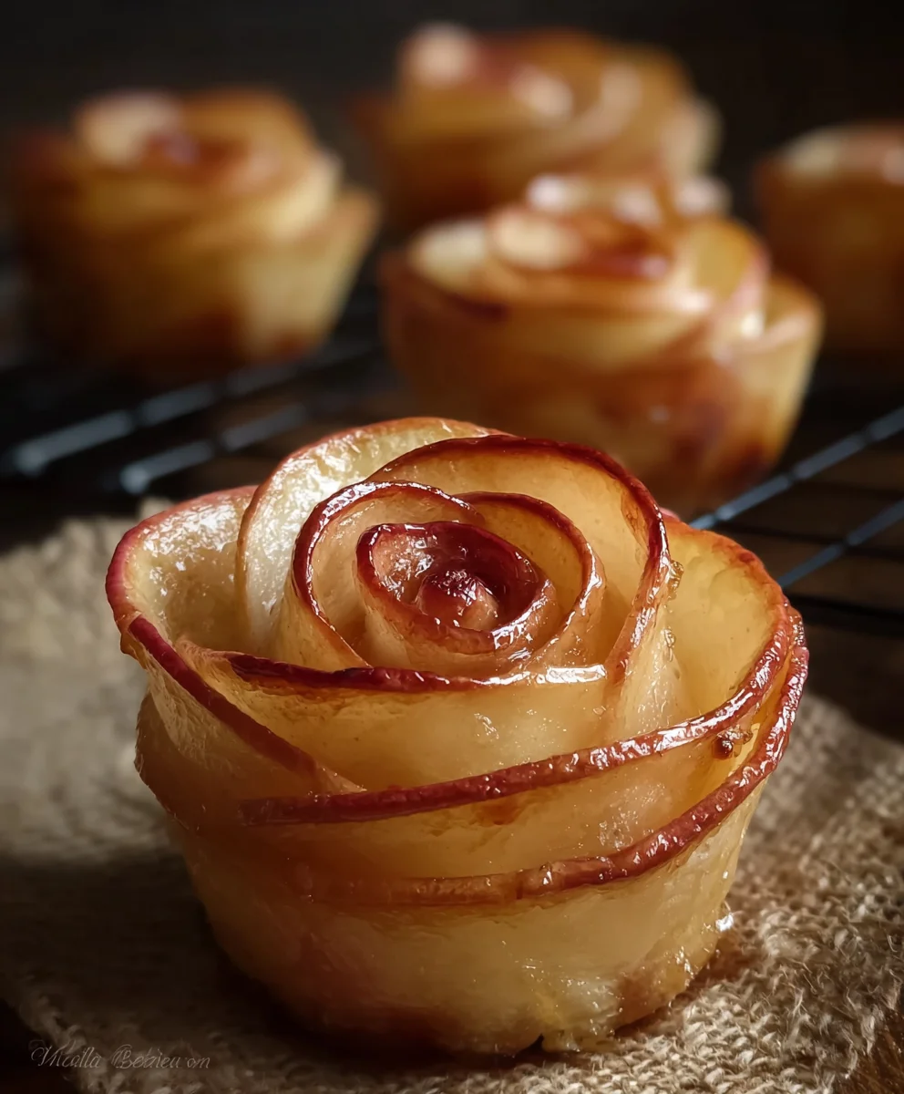 Easy Apple Roses Recipe- Delicious Pastry Dessert