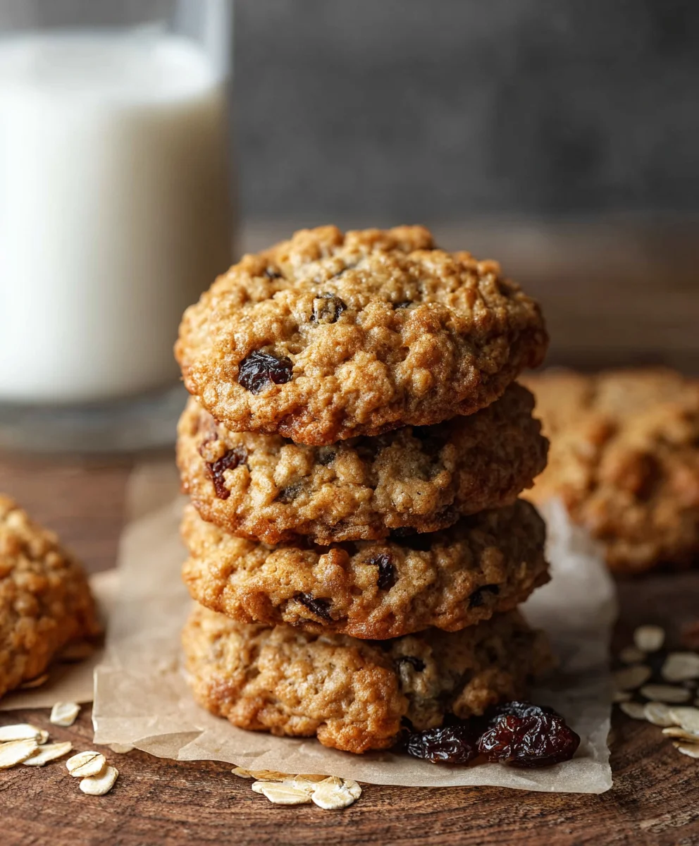 Best Oatmeal Raisin Cookies-Easy chewy recipe