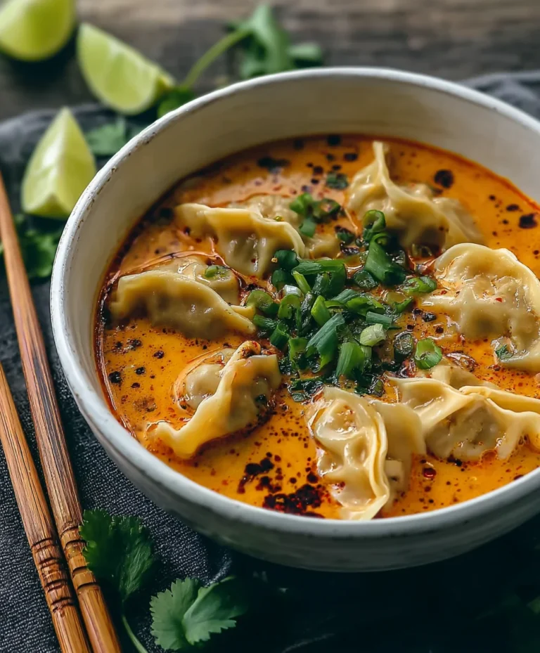 Delicious Beef Curry Dumpling Soup Recipe