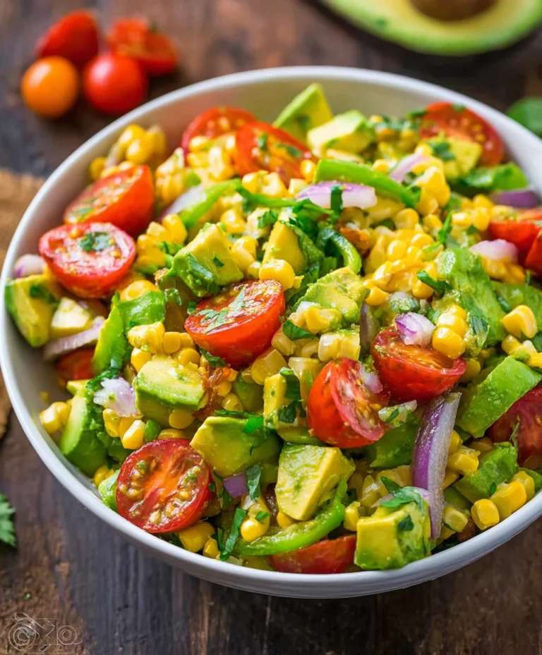 Easy Avocado Corn Salad Recipe – Fresh & Flavorful