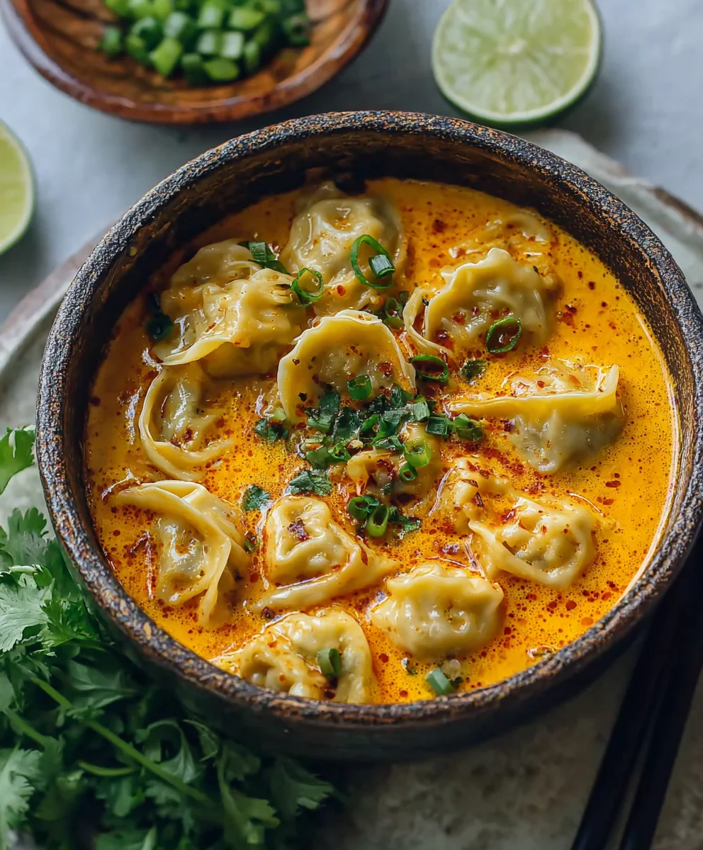Delicious Beef Curry Dumpling Soup Recipe