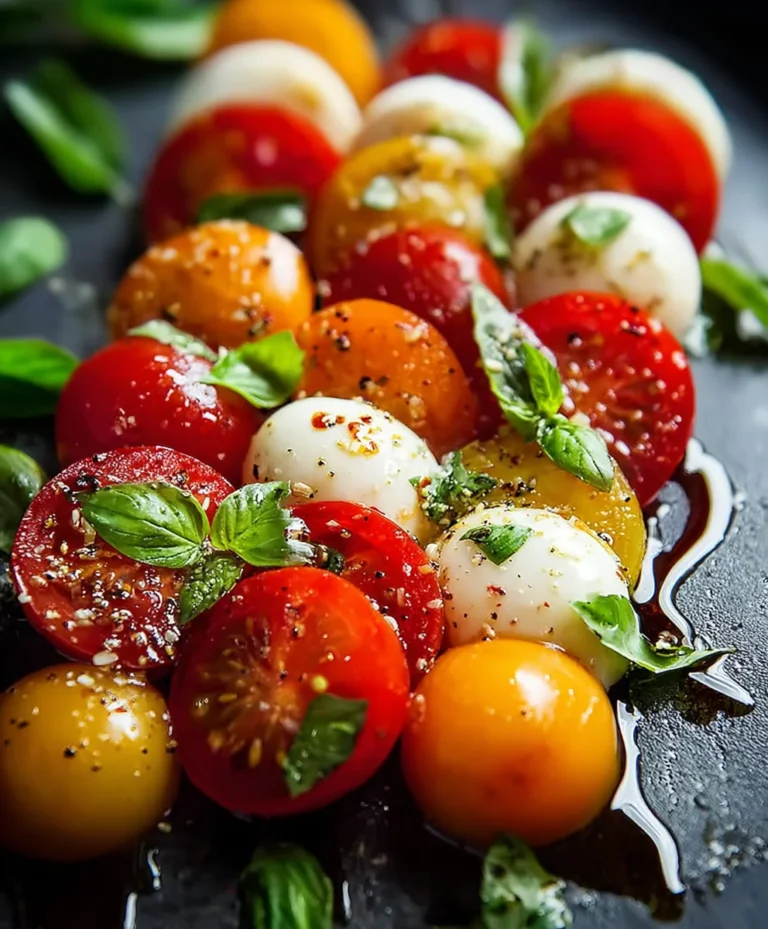 Fresh Caprese Salad- Simple & Delicious Italian Classic