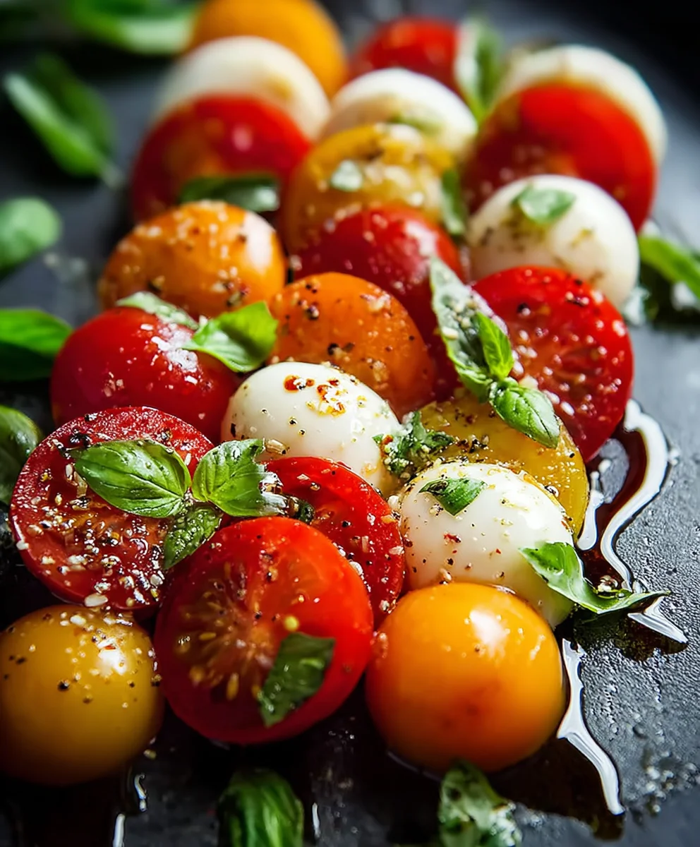 Fresh Caprese Salad- Simple & Delicious Italian Classic