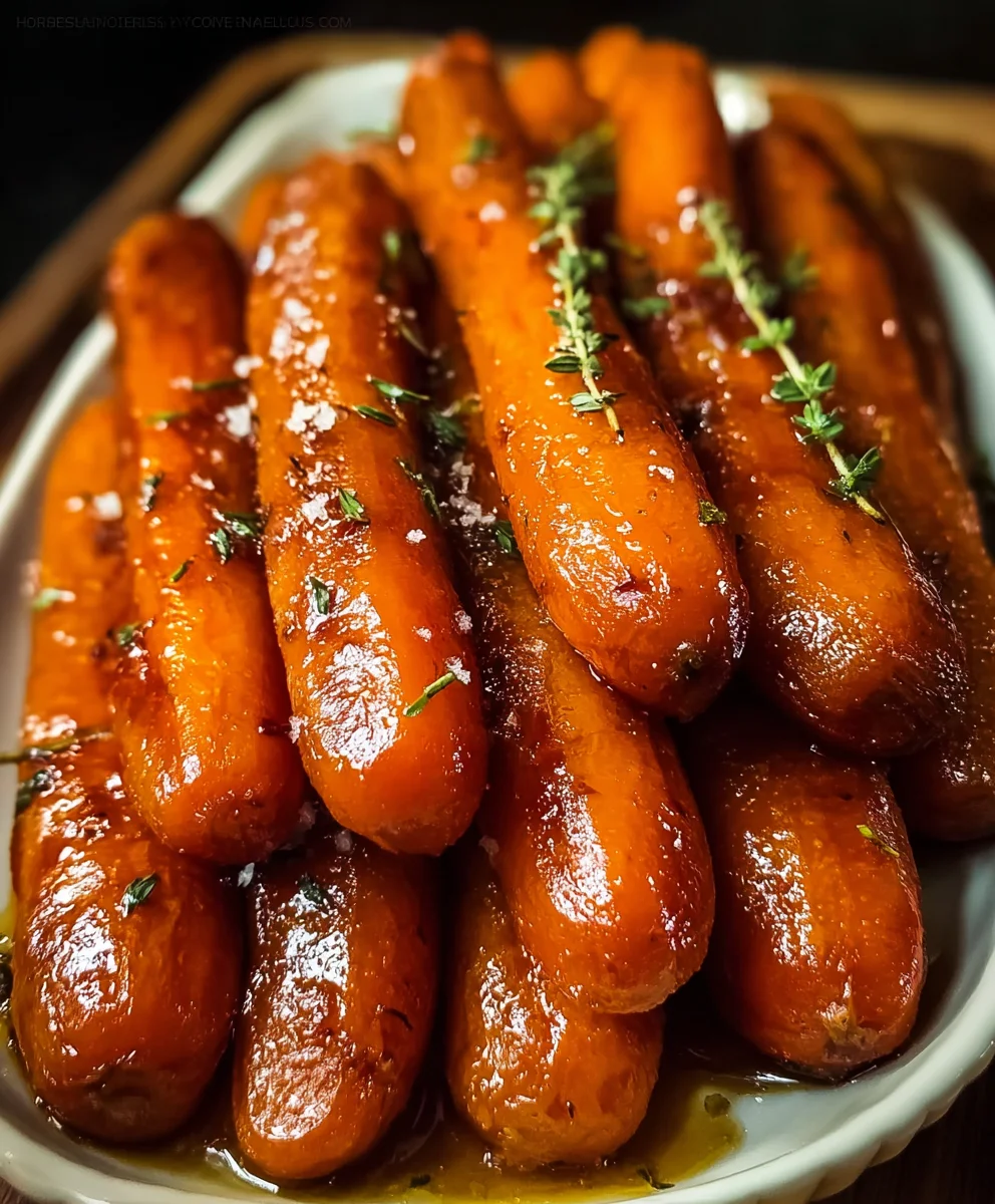 Sweet Brown Sugar Glazed Carrots- Simple Side Dish