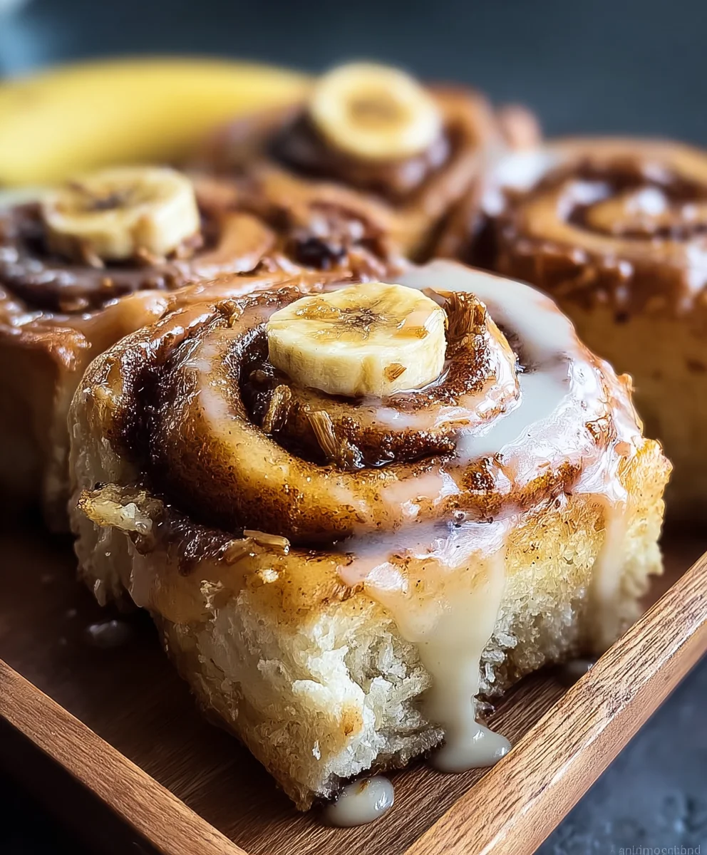 Easy Banana Cinnamon Rolls Recipe - Deliciously Sweet!