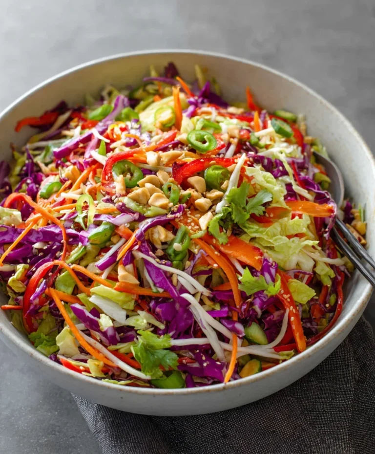 Quick Asian Chopped Salad- Beef & Veggie Delight