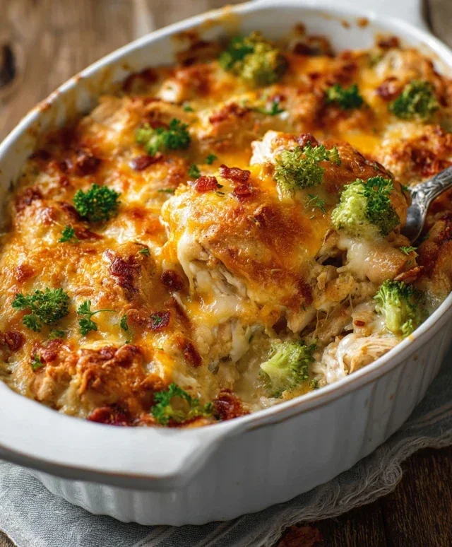 Easy Low Carb Chicken Casserole