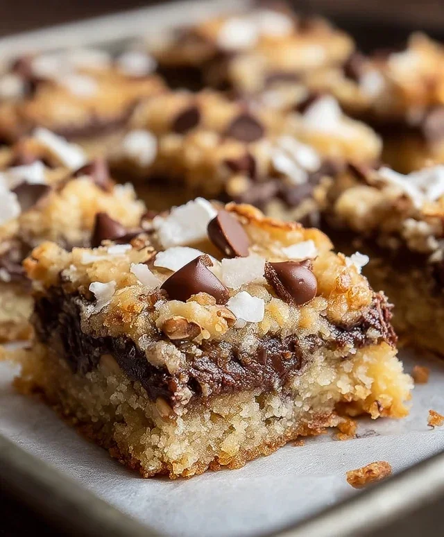 Almond Joy Cookie Bars