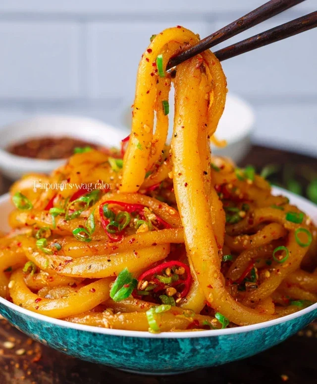 Spicy Potato Noodles