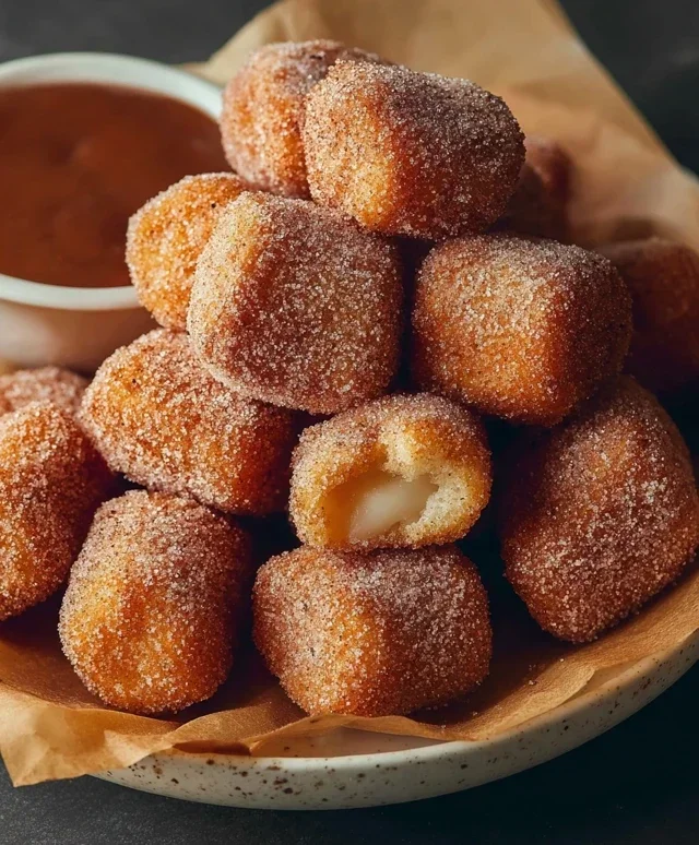 Sweet Air Fryer Churro Bites Recipe