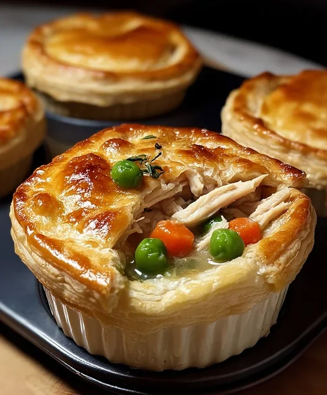 Mini Chicken Pot Pies