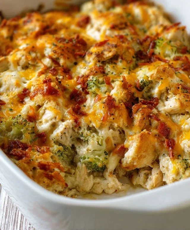 Easy Low Carb Chicken Casserole