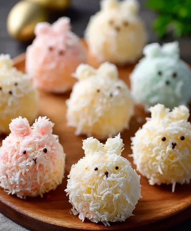 Easter Bunny Coconut Tails