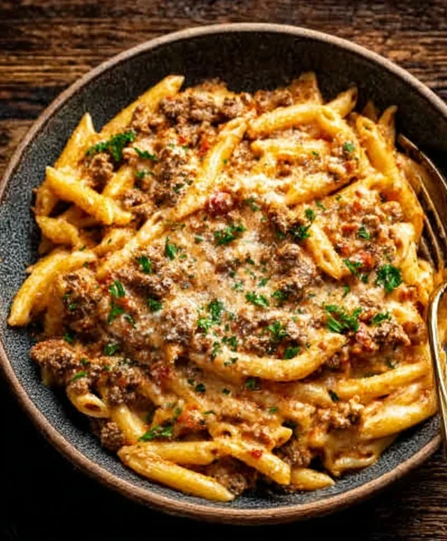 Creamy Beef Pasta