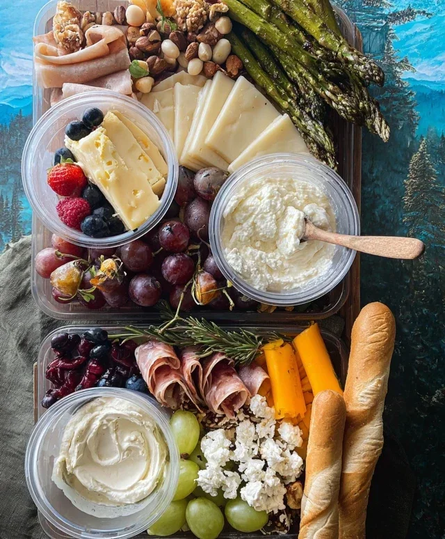 Packing Food To Bring To The Lake