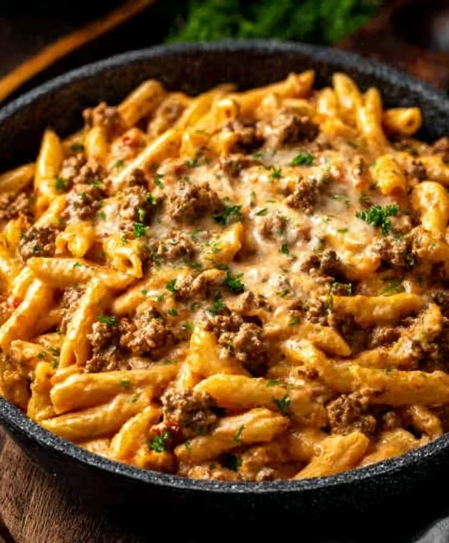 Creamy Beef Pasta