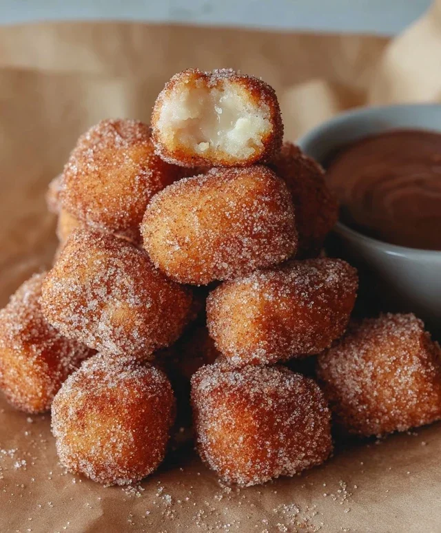 Sweet Air Fryer Churro Bites Recipe
