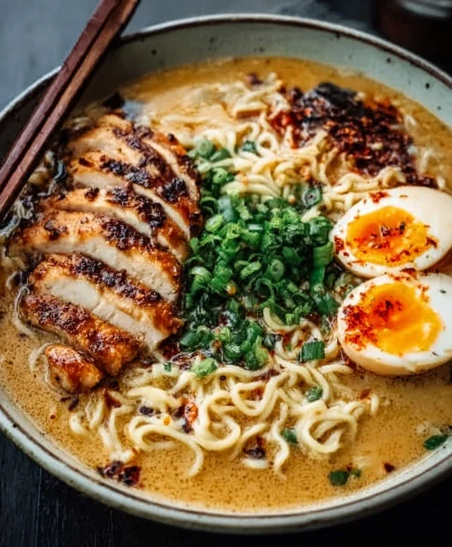 Creamy Garlic Chicken Ramen: An Incredible Ultimate Recipe