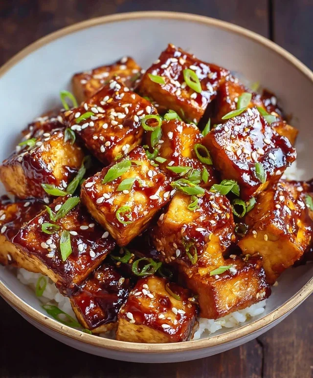 Crispy Sticky Tofu