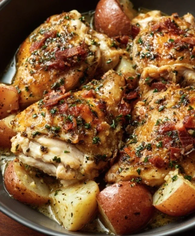 Garlic Butter Chicken Crockpot Recipe: 6-Hour Magic for Tender Bliss