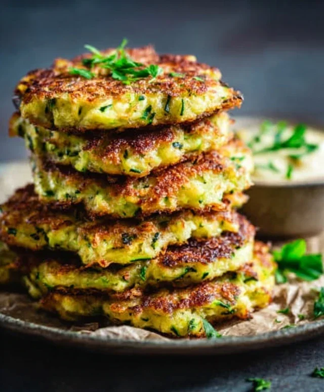 Crispy and Easy Zucchini Fritters Recipe