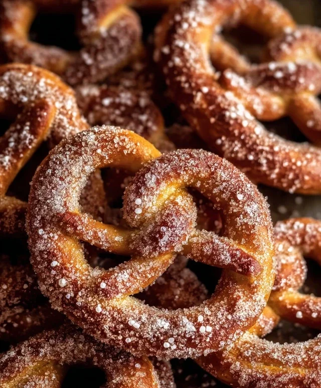 Cinnamon Sugar Pretzels