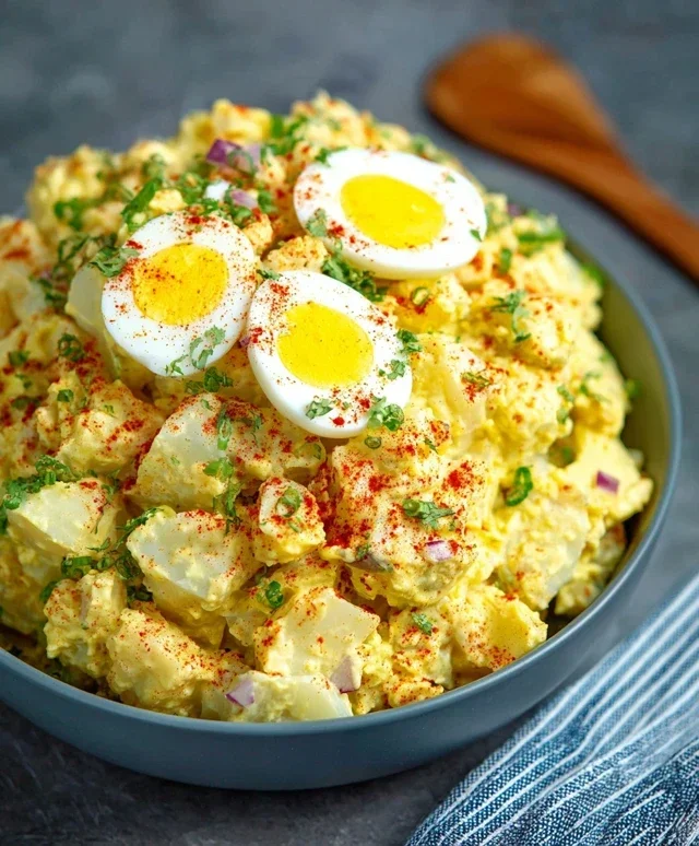 Deviled Egg Potato Salad