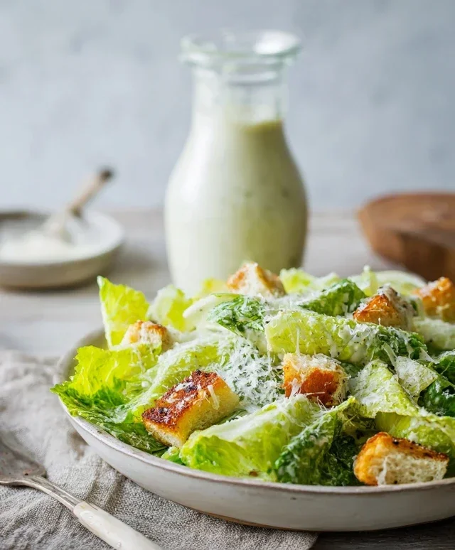 Homemade Caesar Salad Dressing