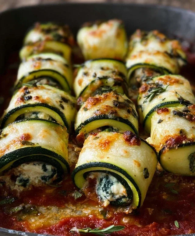 Vegan Zucchini Rollatini