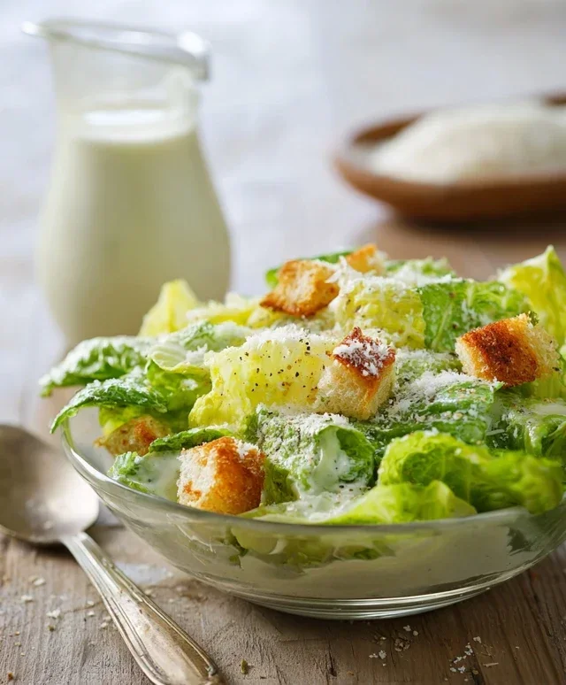 Homemade Caesar Salad Dressing