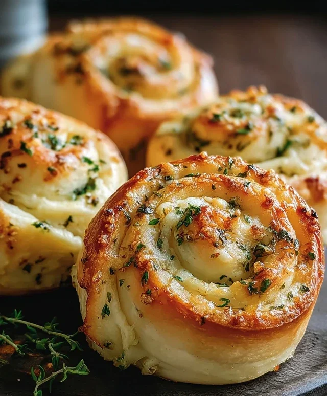 Sourdough Herb and Cheese Rolls