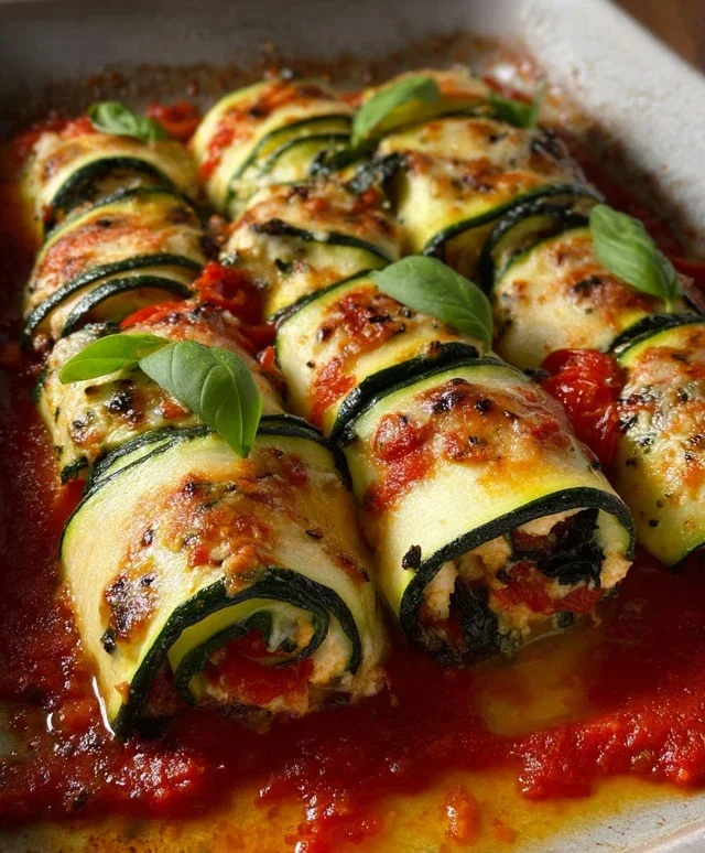 Vegan Zucchini Rollatini