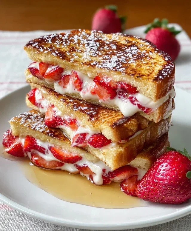 Strawberry Cheesecake French Toast
