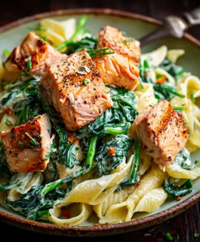 Salmon Spinach Pasta Dish: A Delicious and Nutritious Recipe to Try Today