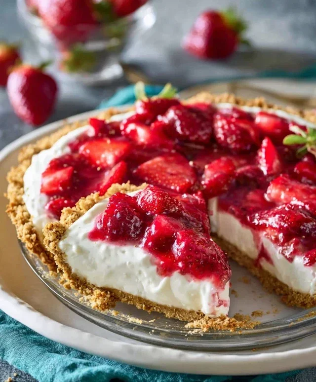 Strawberry Cream Cheese Pie
